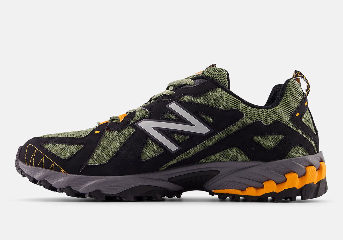 New Balance 610 Black Green Orange Ml610tap 4