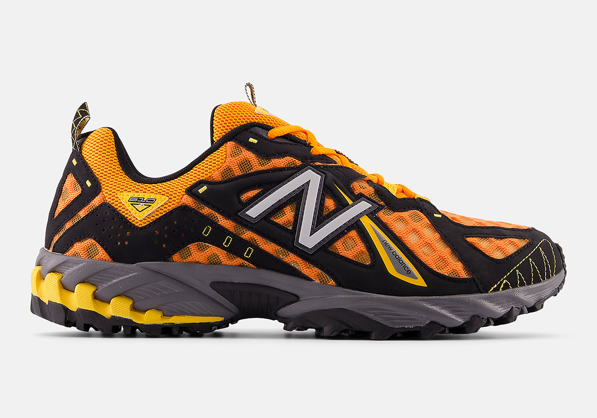 New Balance 610 Orange Black Yellow Ml610tao 4