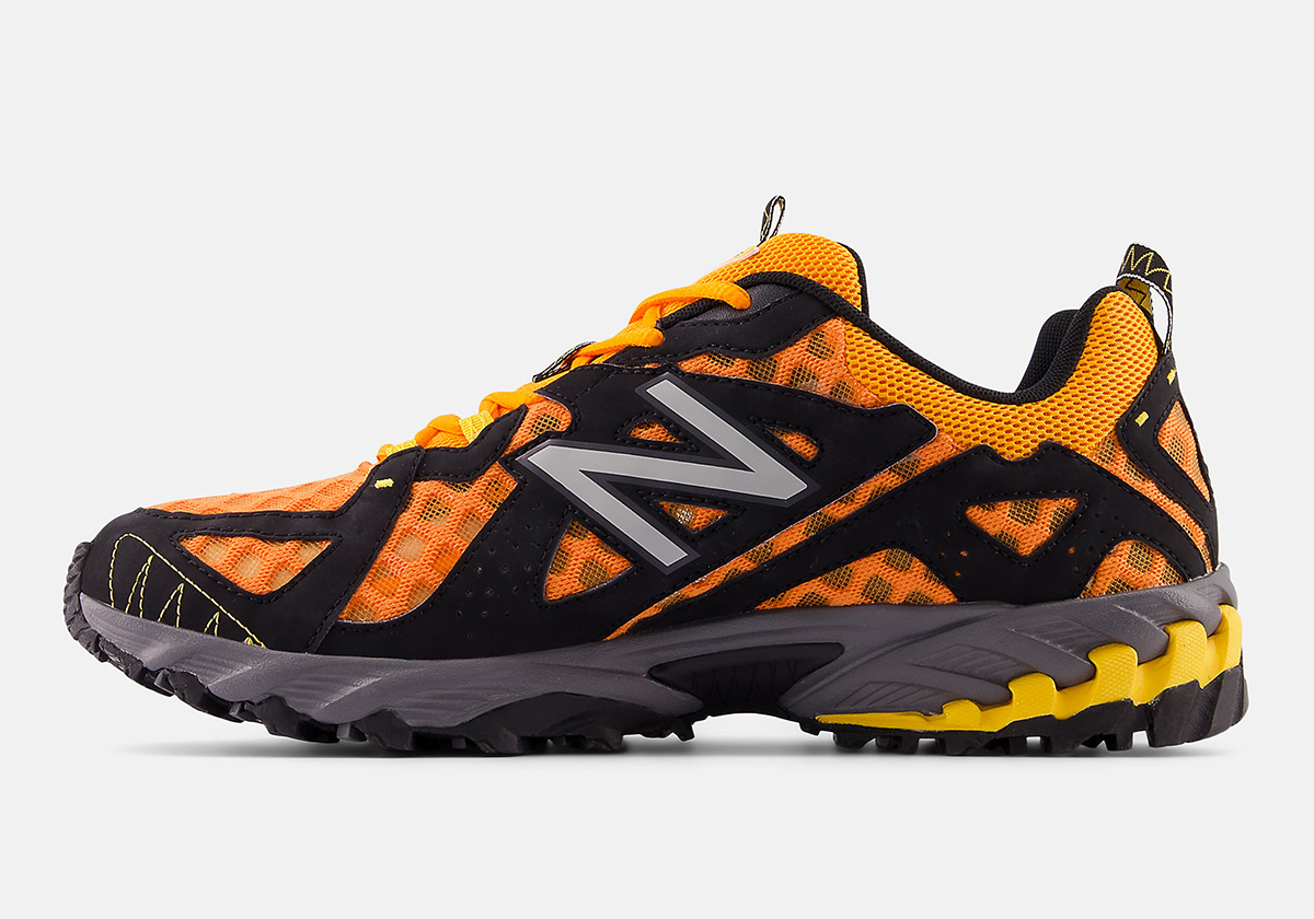 New Balance 610 Orange Black Yellow Ml610tao 5