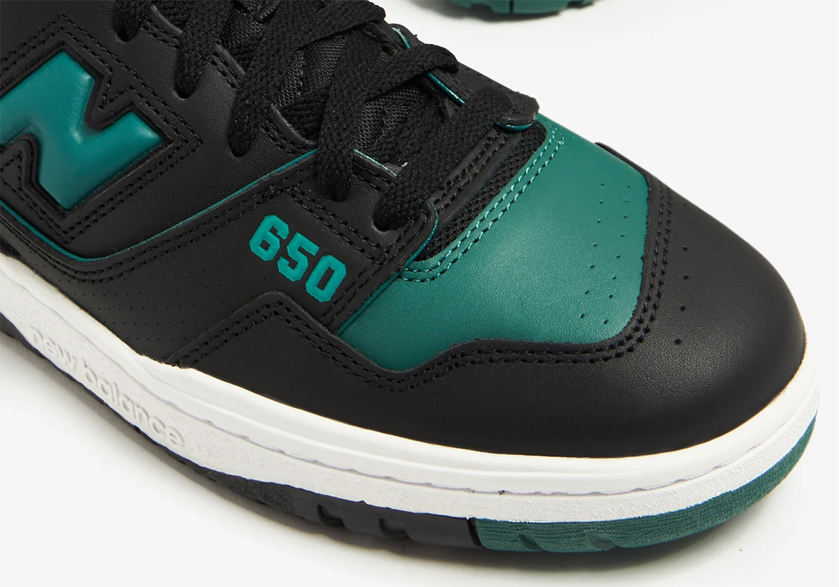 New Balance 650 Womens Black Green Wbb650rbb 3