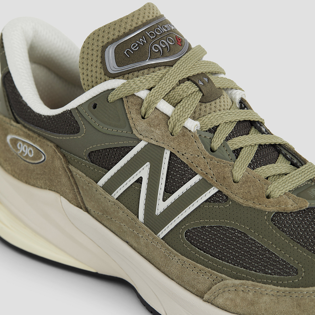 New Balance 990v6 Made In Usa Olive U990tb6 1