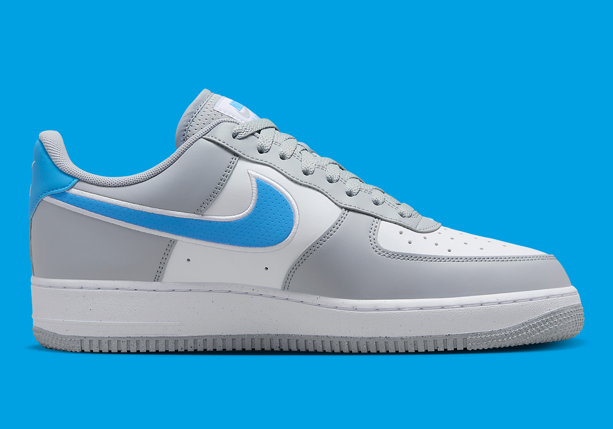 Nike Air Force 1 Low Grey University Blue Hm0721 001 1