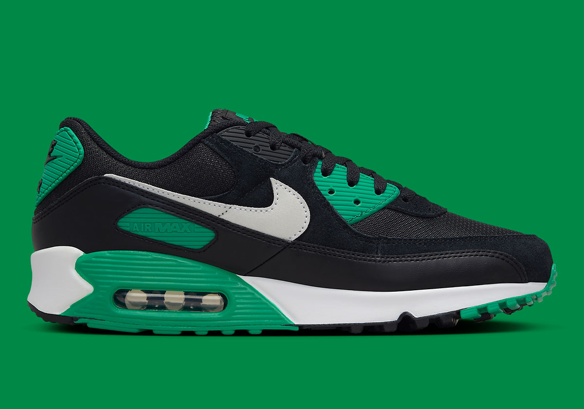 Nike Air Max 90 Black White Malachite Dm0029 006 1