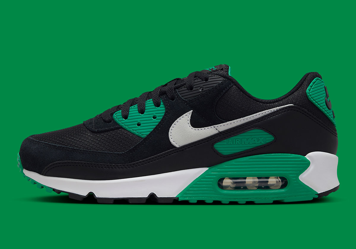 Nike Air Max 90 Black White Malachite Dm0029 006 2