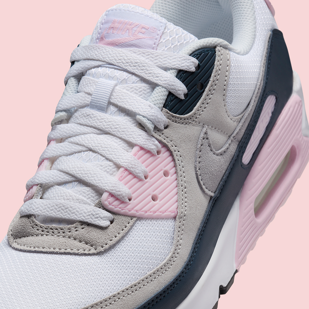 Nike Air Max 90 Neutral Grey Navy Pink Dm0029 106 3