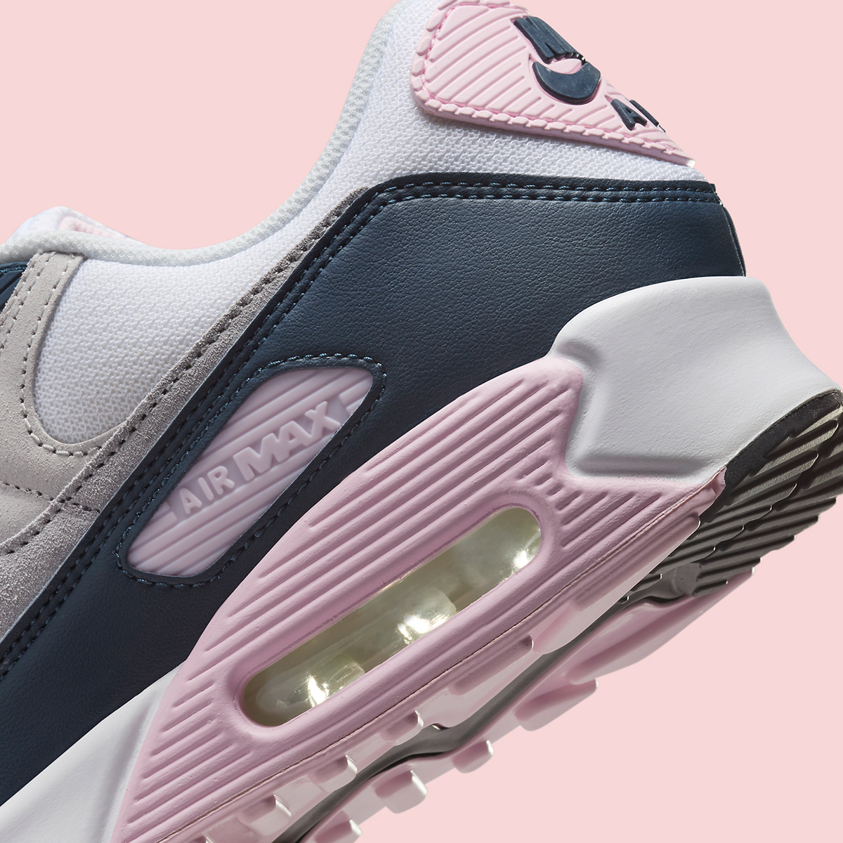 Nike Air Max 90 Neutral Grey Navy Pink Dm0029 106 5