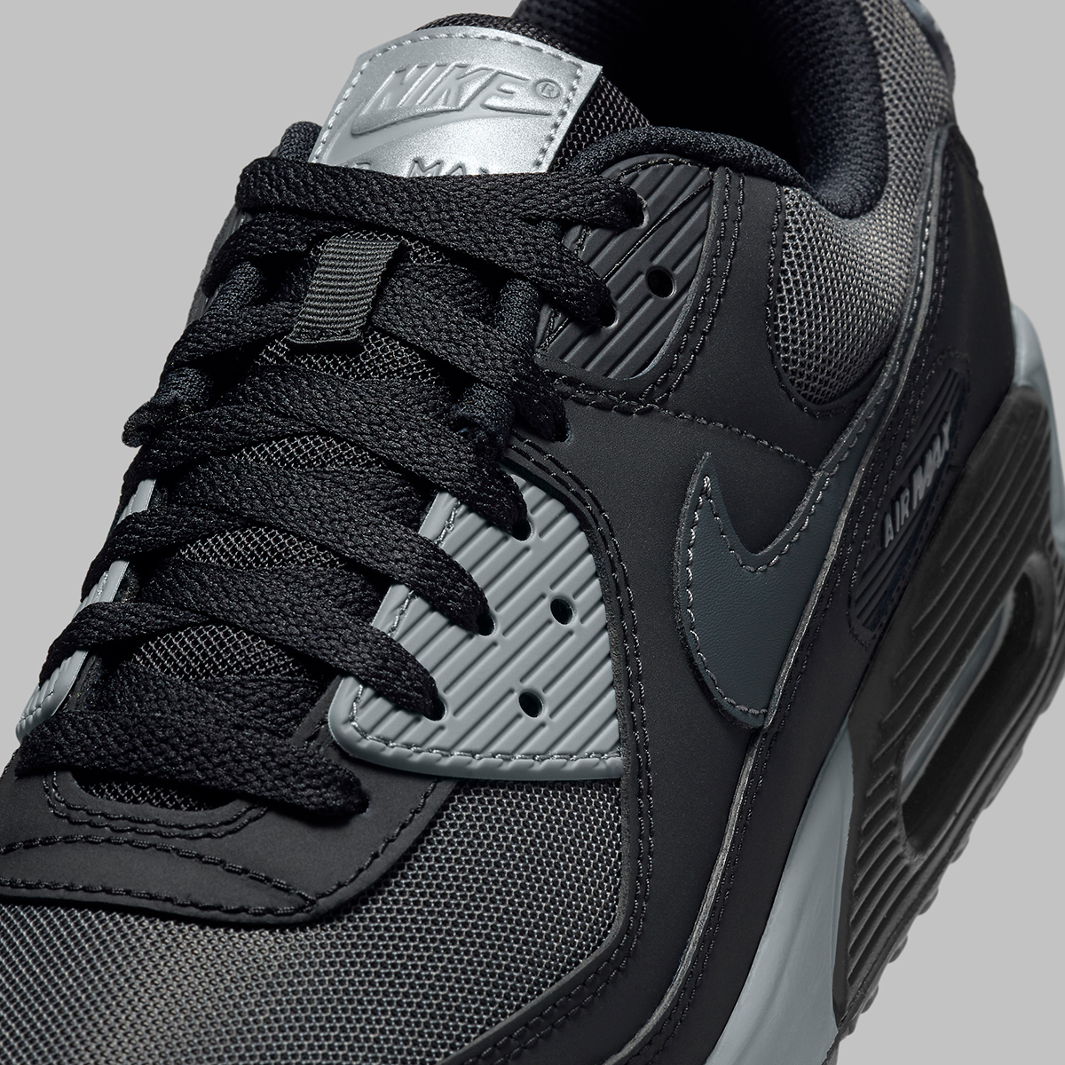 Nike Air Max 90 Reflective Tongue Black Hm0625 001 2