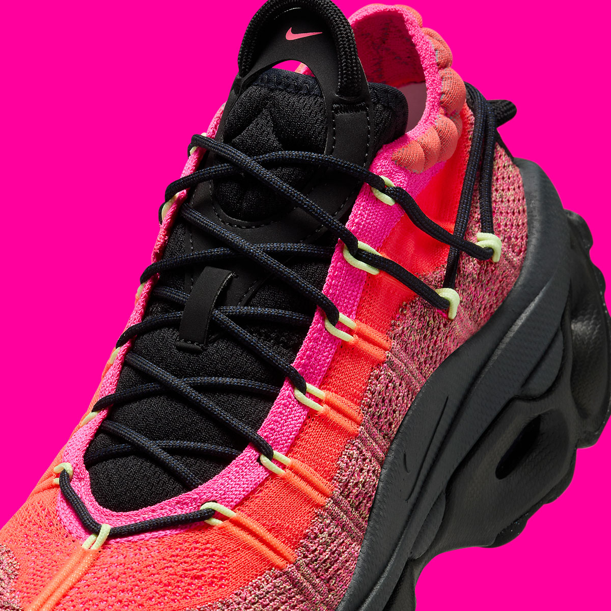 Nike Air Max Flyknit Venture Crimson Pink Black Fd2110 600 4