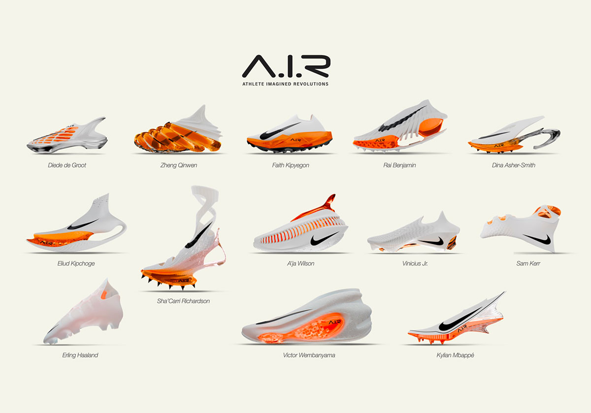 Nike Unveils A.I. Driven Air Prototypes In Paris For Wemby, Sha’Carri Richardson, A’ja Wilson, & More