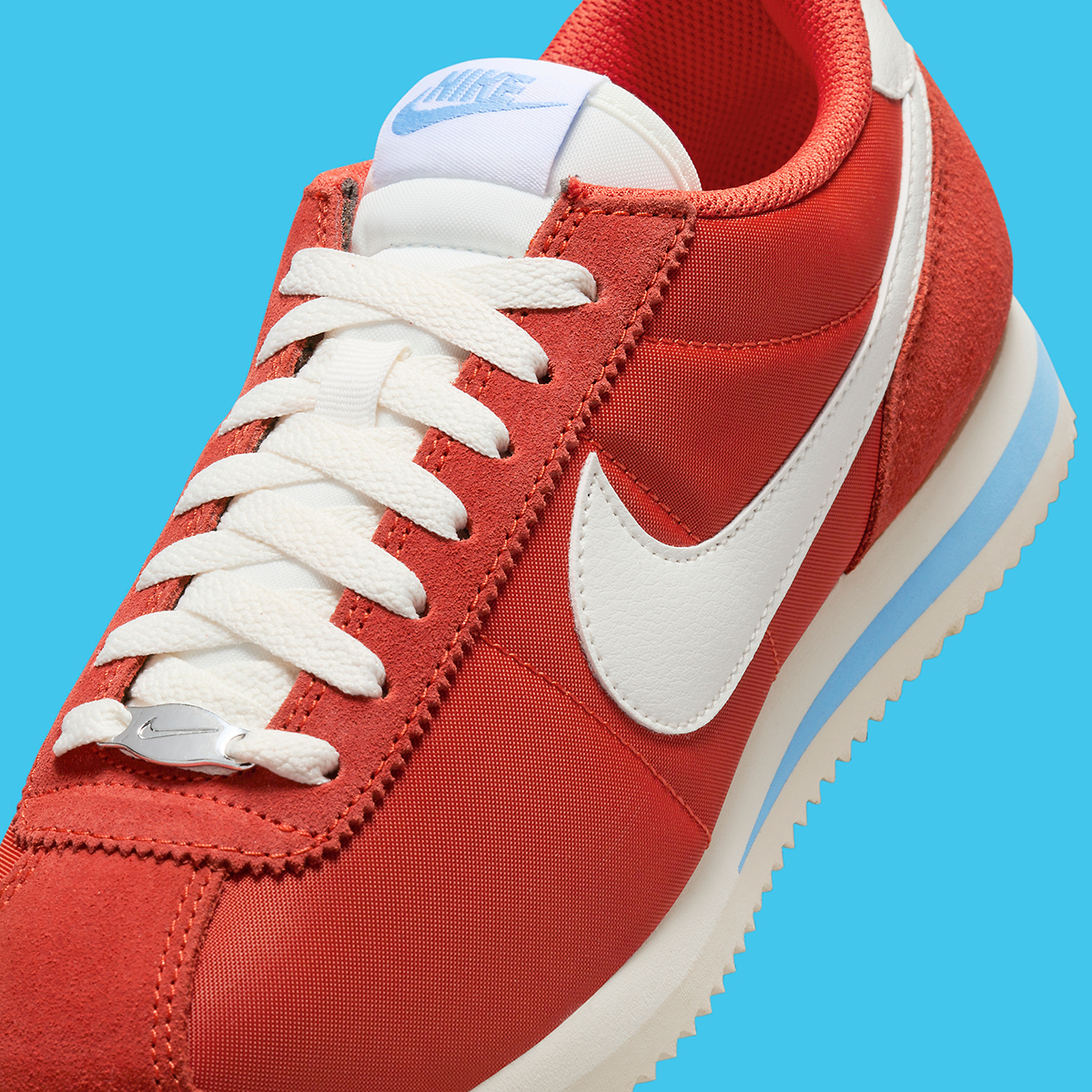 Nike Cortez Womens Picante Red University Blue Dz2795 601 1