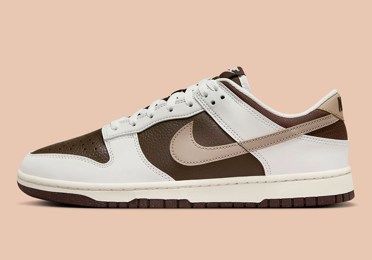 Nike Dunk Low Next Nature Summit White Khaki Baroque Brown 6