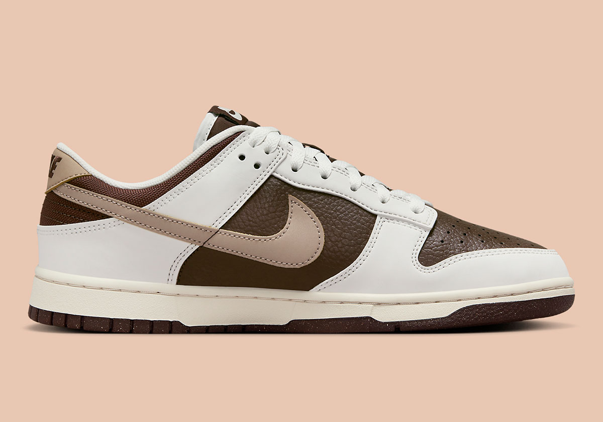 Nike Dunk Low Next Nature Summit White Khaki Baroque Brown 8