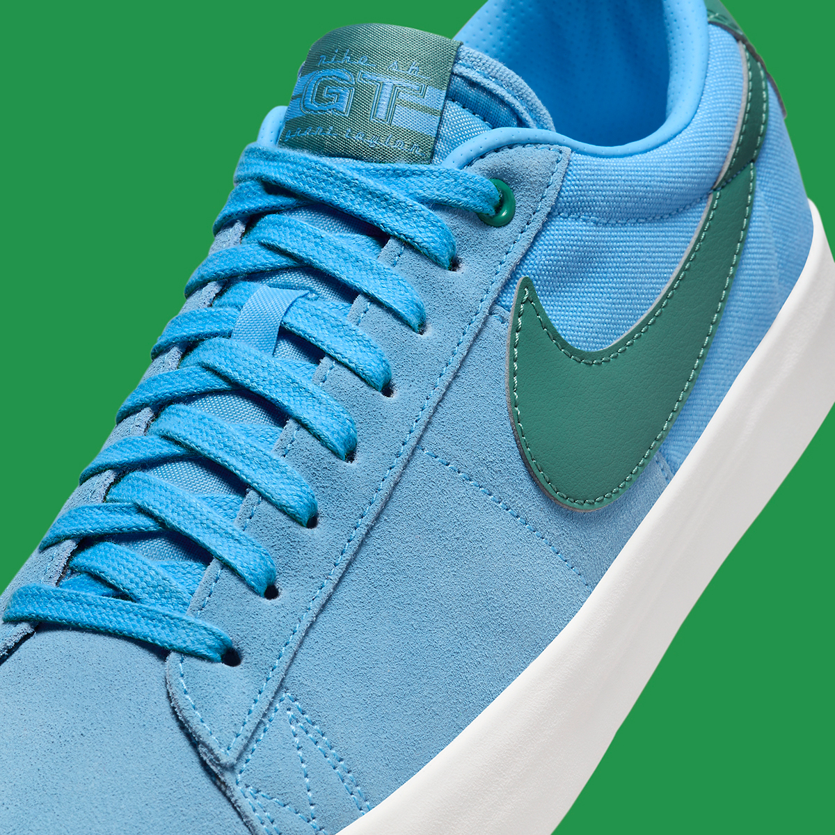 Nike Sb Blazer Low Gt University Blue Bicoastal Fj1679 400 2