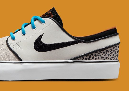 Upcoming Nike SB Safari-Printed “Olympic” Pack Includes The Janoski