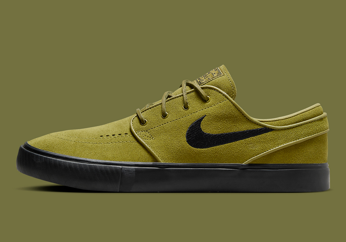 Nike Sb Stefan Janoski Pacific Moss Black Fd6757 301 1