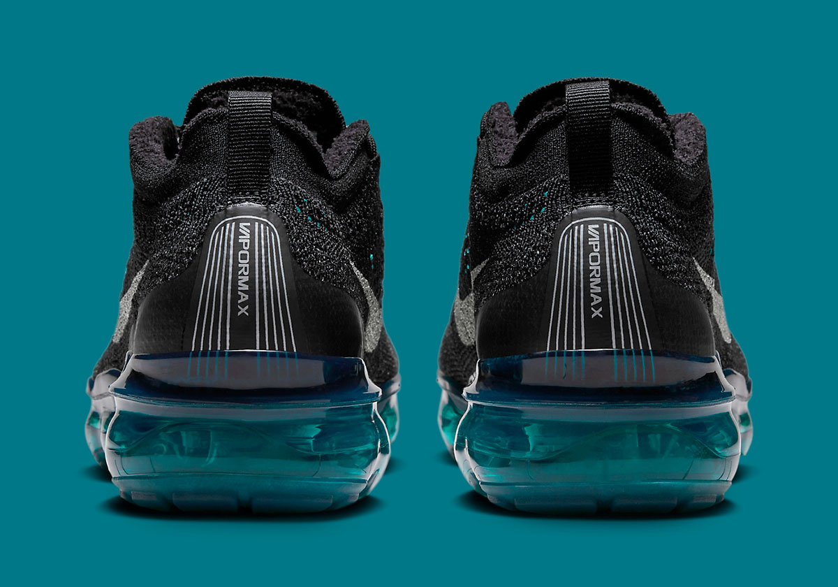 Nike Vapormax Flyknit 2023 Black Rapid Teal Aquamarine Dv6840 004 4