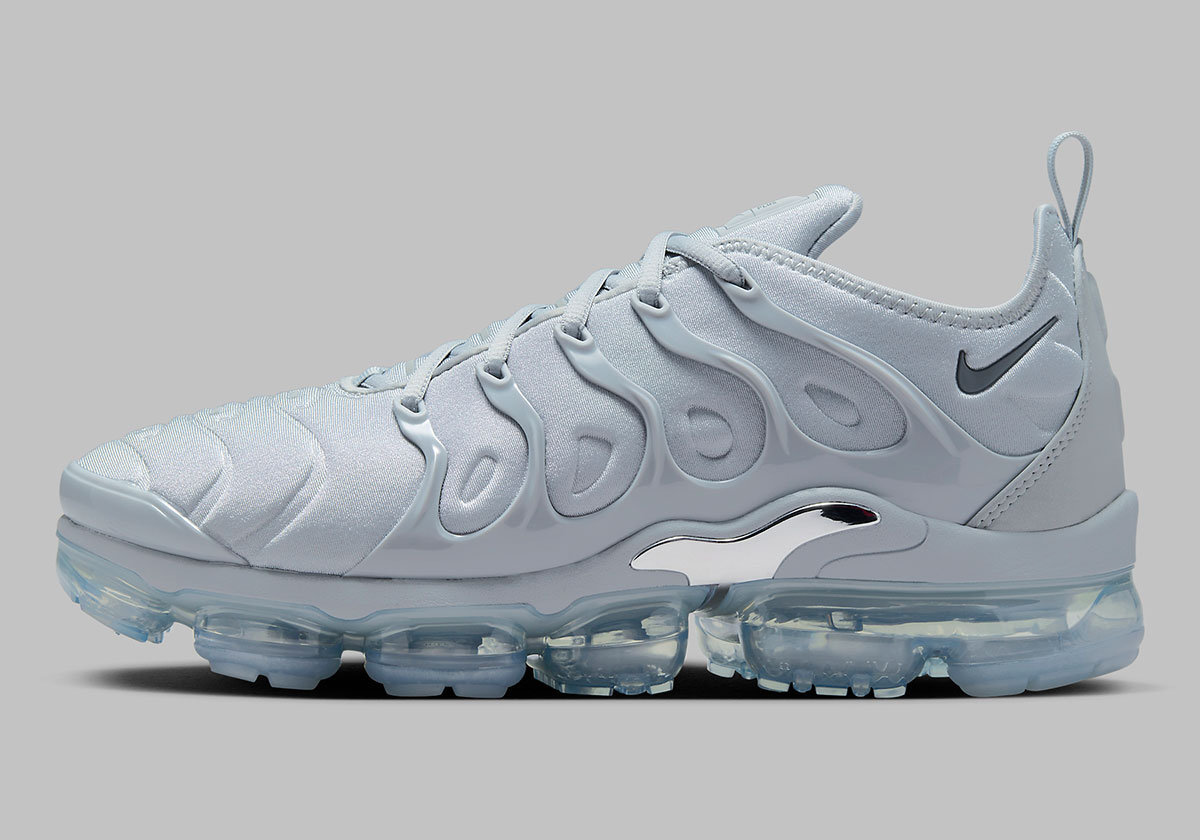 Nike Vapormax Plus Wolf Grey Metallic Silver Dark Grey 924453 005 2