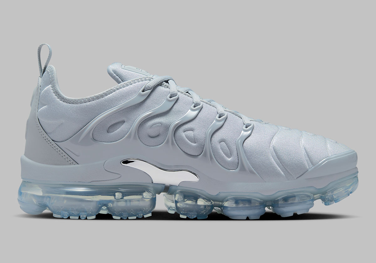 Nike Vapormax Plus Wolf Grey Metallic Silver Dark Grey 924453 005 3