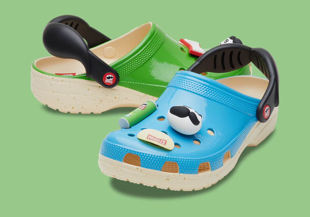 Pringles Crocs Clog Blue Green 209642 90h 4