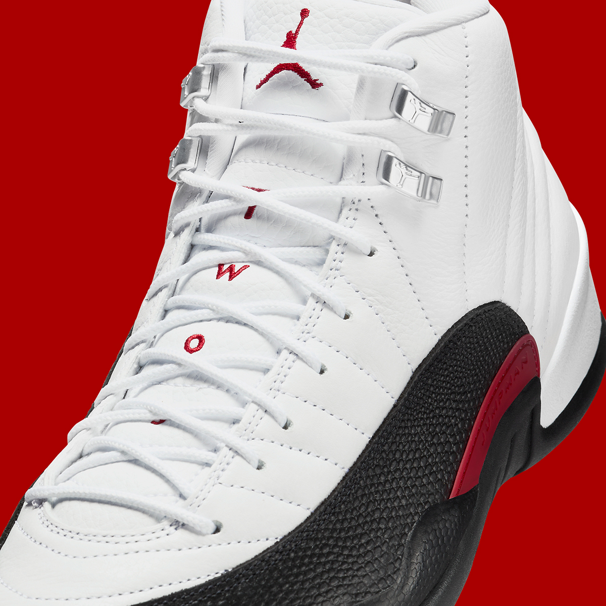 Red Taxi Jordan 12s 2