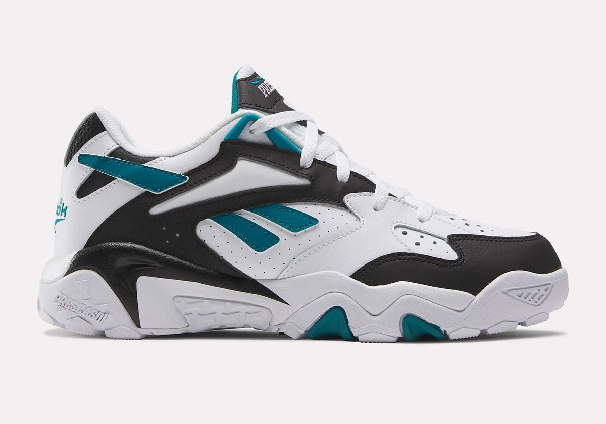 Reebok Preseason 94 Low White Black Teal 100202784 2