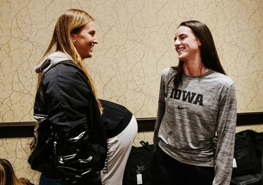 Sabrina Ionescu Gifts Caitlin Clarks And Iowa WBB The Nike Sabrina 1