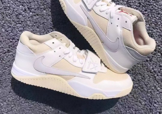 Travis Scott’s Jordan Jumpman Jack Emerges In White/Cream