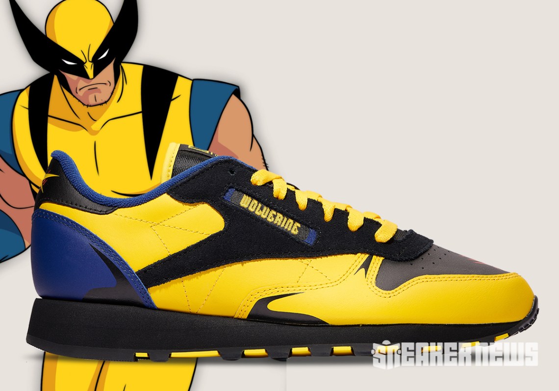 Xmen Reebok Classic Leather Wolverine Release Date