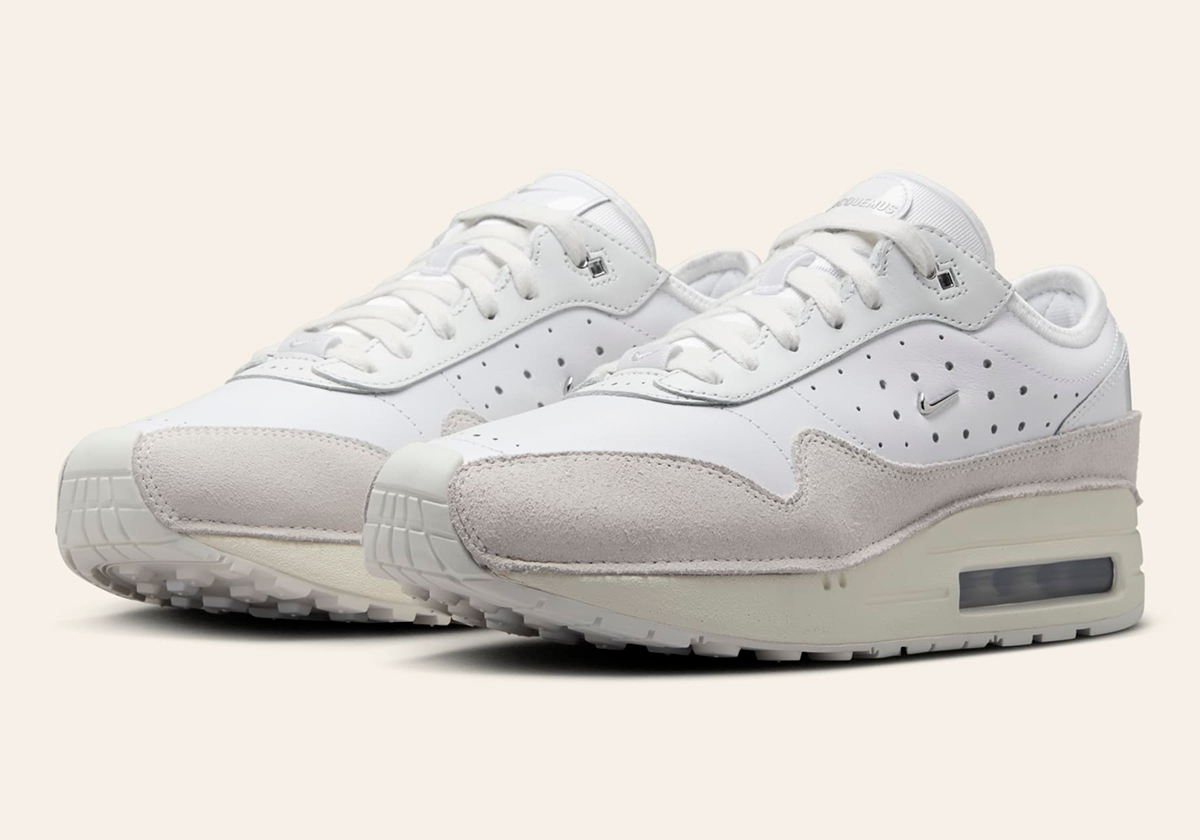 Jacquemus Nike Air Max 1 White Hm6690 100 2