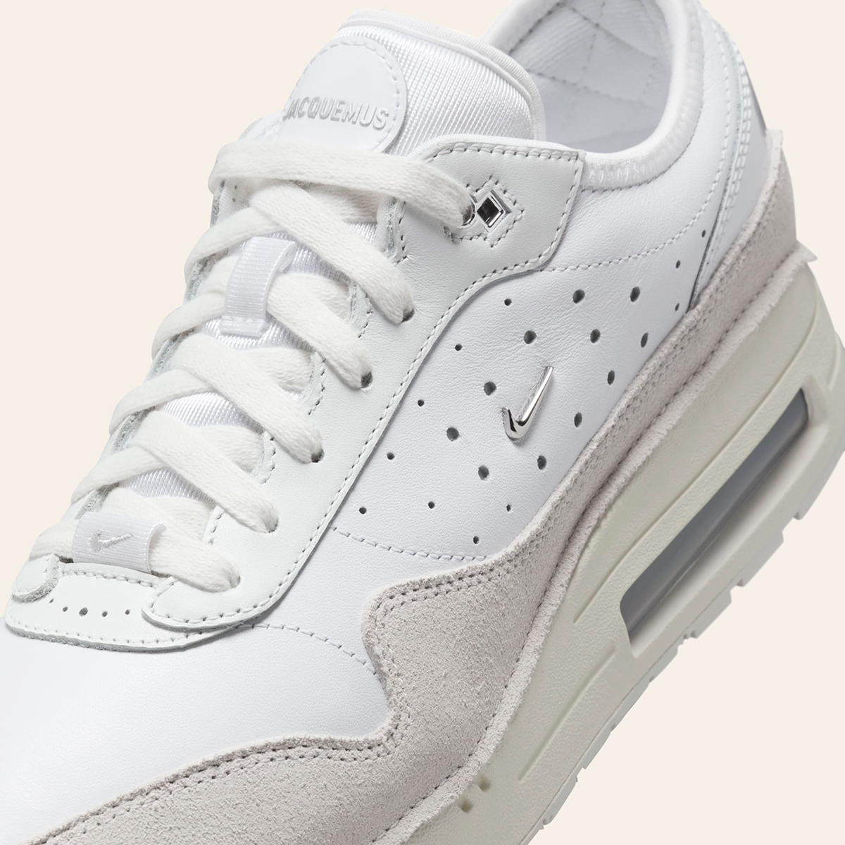 Jacquemus Nike Air Max 1 White Hm6690 100 5