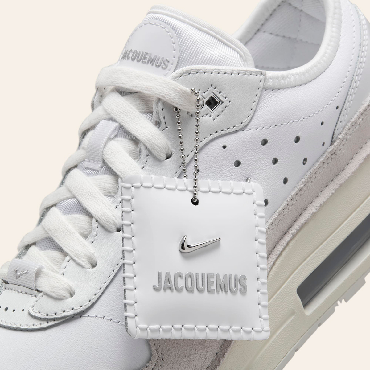 Jacquemus Nike Air Max 1 White Hm6690 100 7
