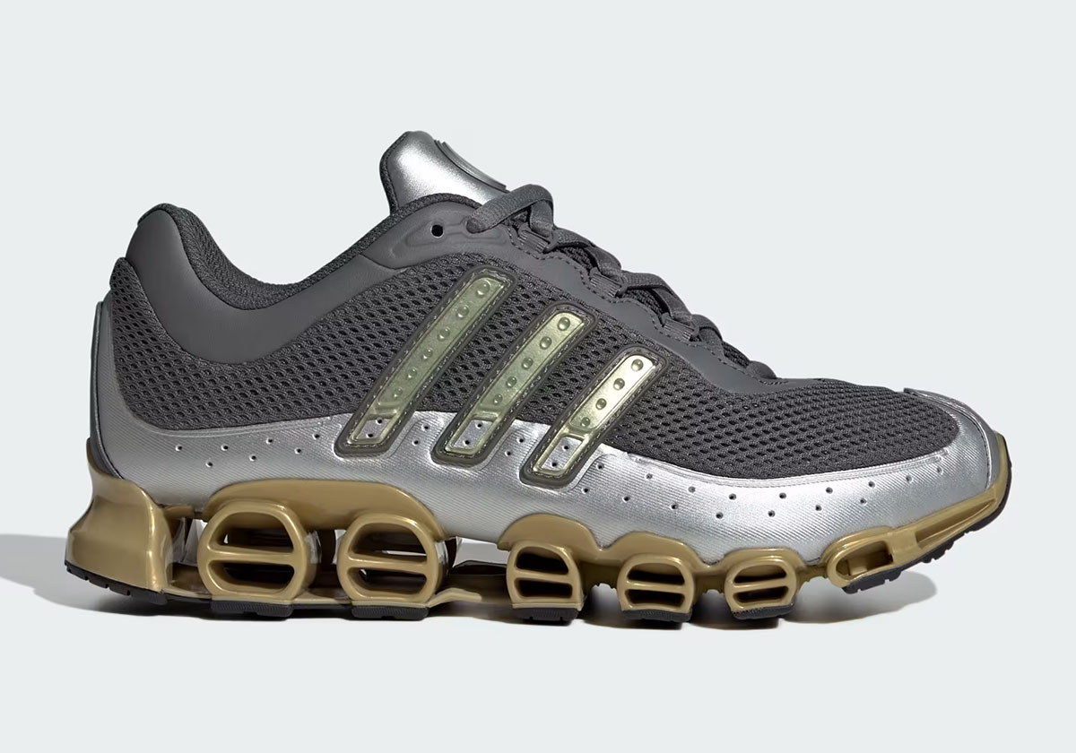 Adidas A3 Megaride Grey Four Gold Metallic Matte Silver Ie6531 5