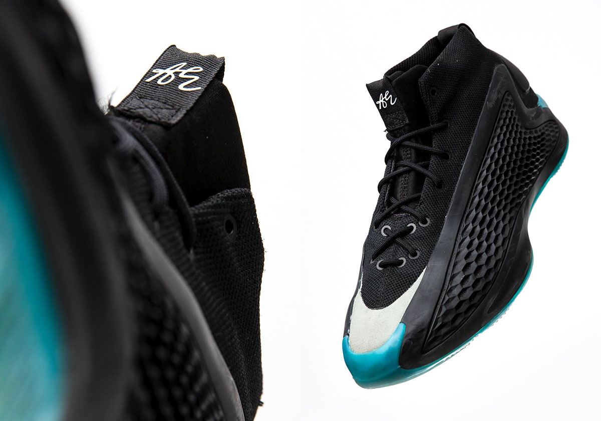 Adidas Ae1 Black Teal Unreleased Sample 0