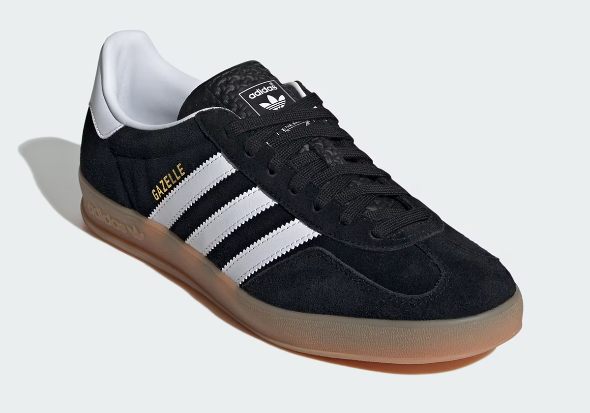 Adidas Gazelle Indoor Core Black Gum Ji2060 3