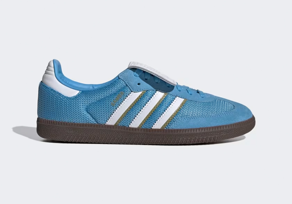 Adidas Samba Lt Semi Blue Burst Cloud White Gum Ie9170 3