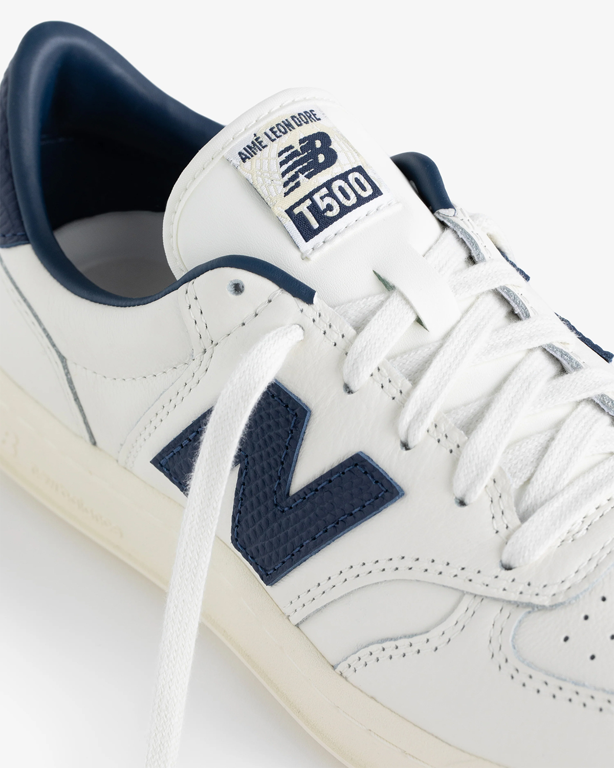 Aime Leon Dore New Balance T500 White Navy 1