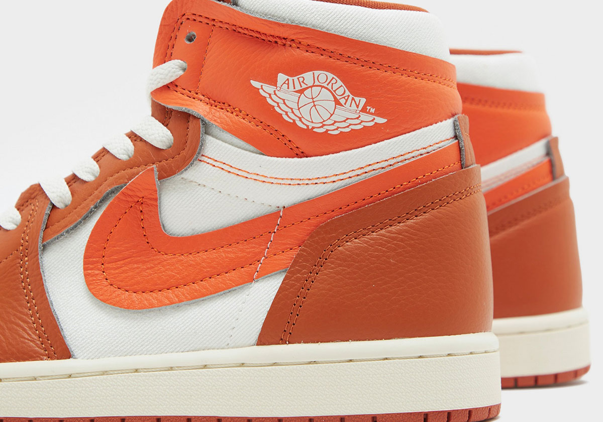 Air Jordan 1 Method Of Make Safety Orange White Burnt Sunrise Sail 1