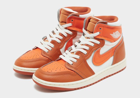 “Safety Orange” Animates The Air Jordan 1 Method Of Make