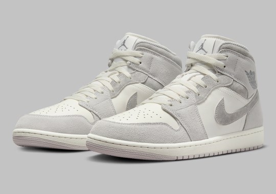 Plush “Neutral Grey” Defines The Air Jordan 1 Mid