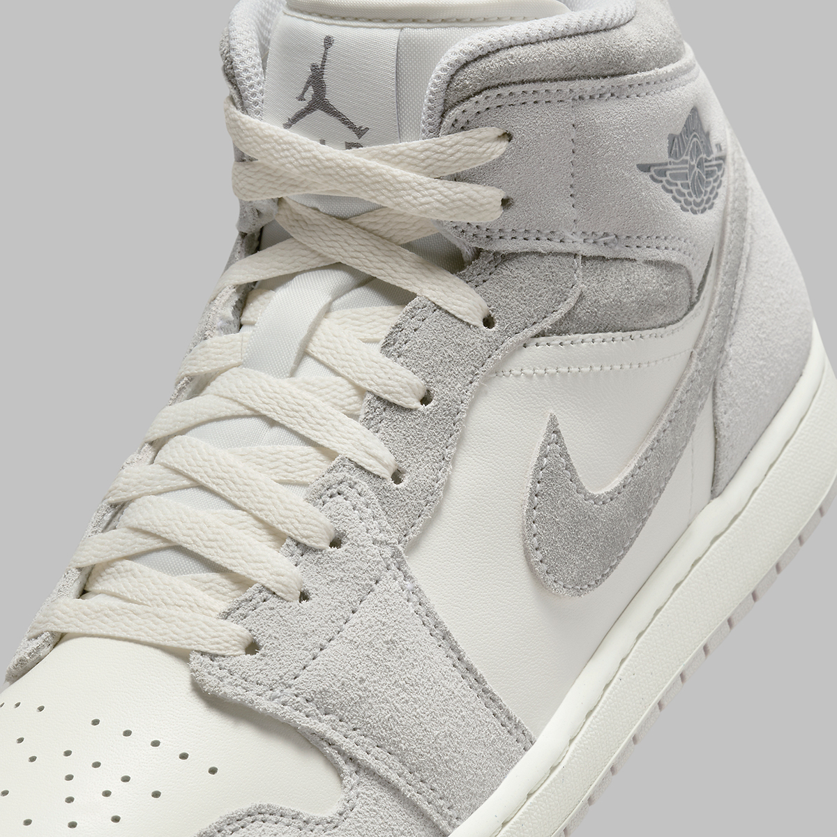 Air Jordan 1 Mid Neutral Grey Sail Fq7720 002 2