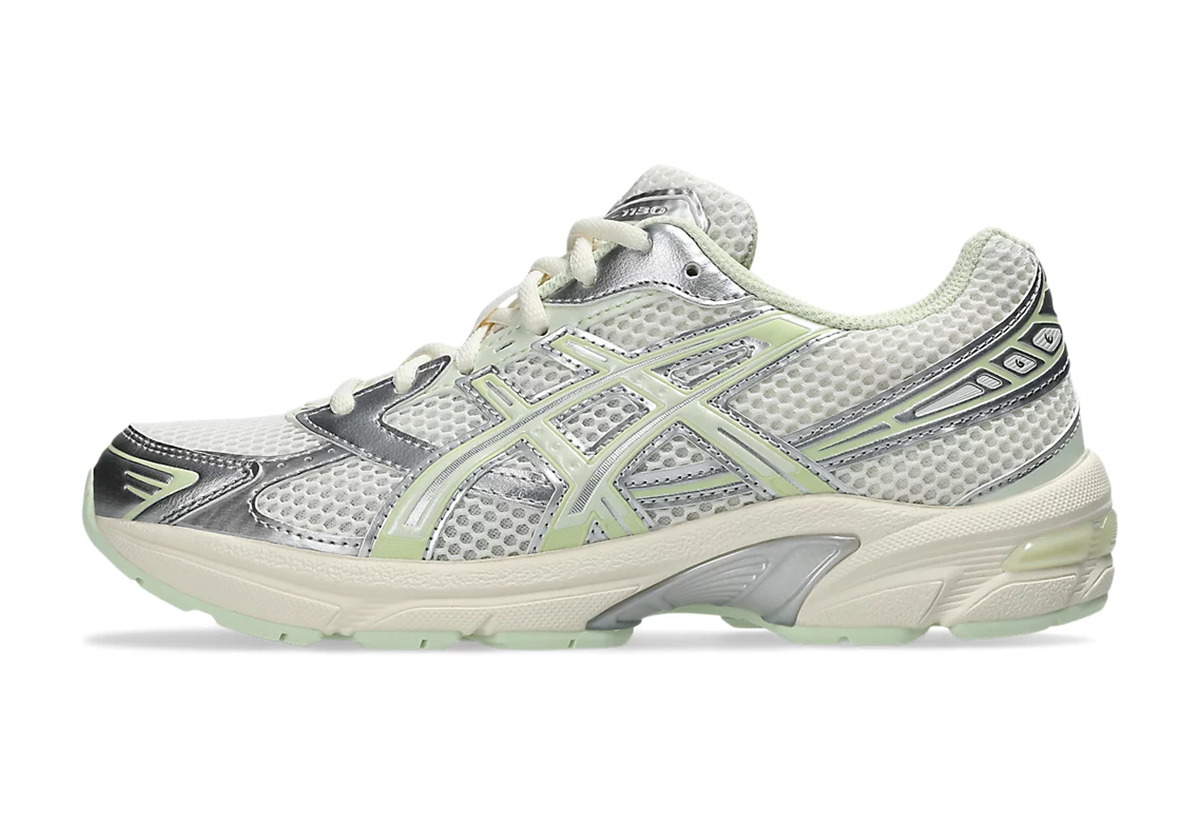 Asics Gel 1130 Womens Silver Green 1202a505 101 1