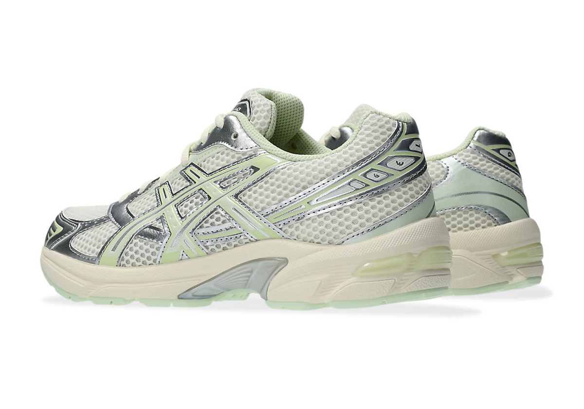 Asics Gel 1130 Womens Silver Green 1202a505 101 2