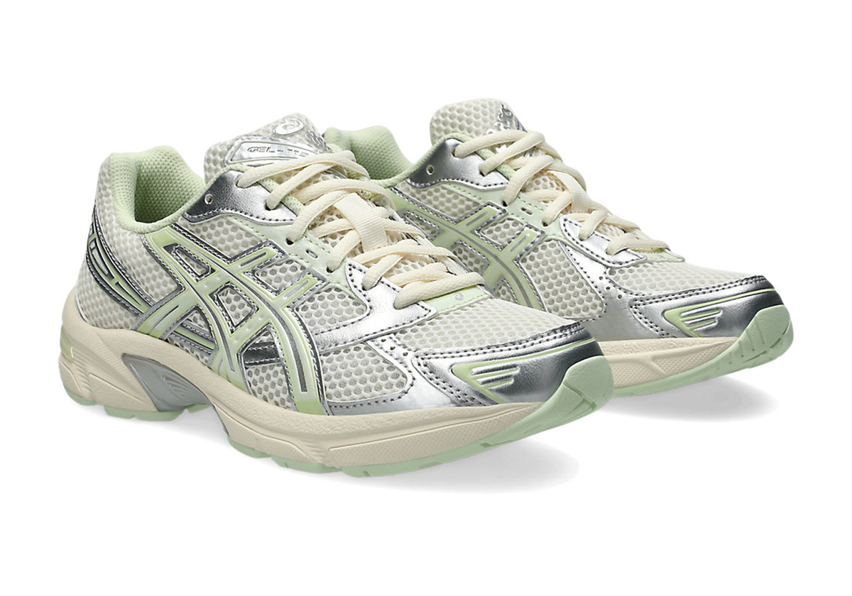 Asics Gel 1130 Womens Silver Green 1202a505 101 4