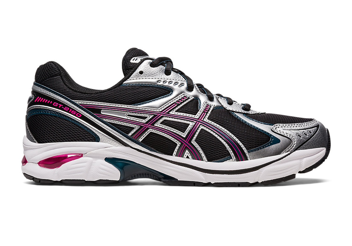 Asics Gt 2160 Black Silver Pink Blue 1203a320 002 2