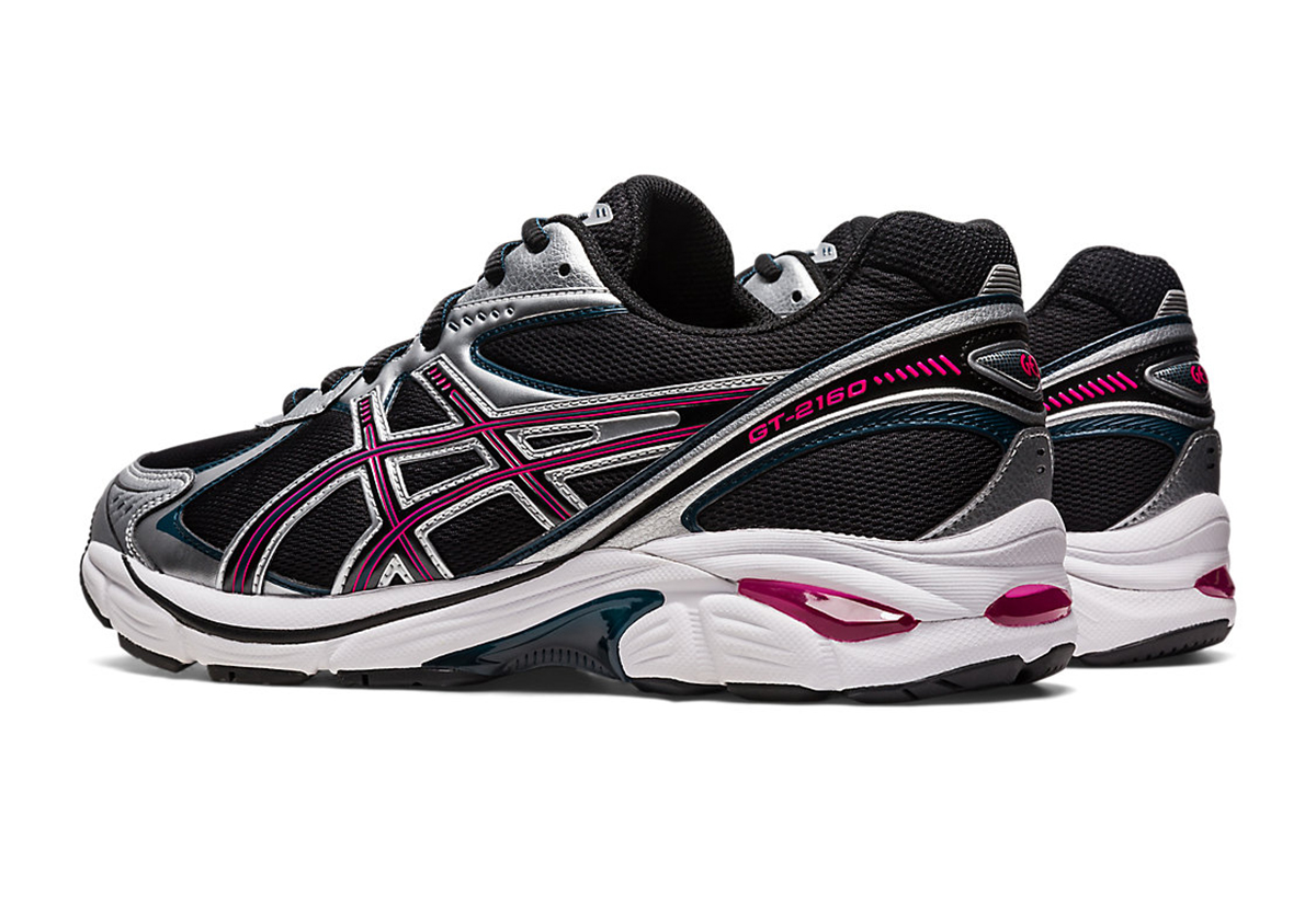 Asics Gt 2160 Black Silver Pink Blue 1203a320 002 3