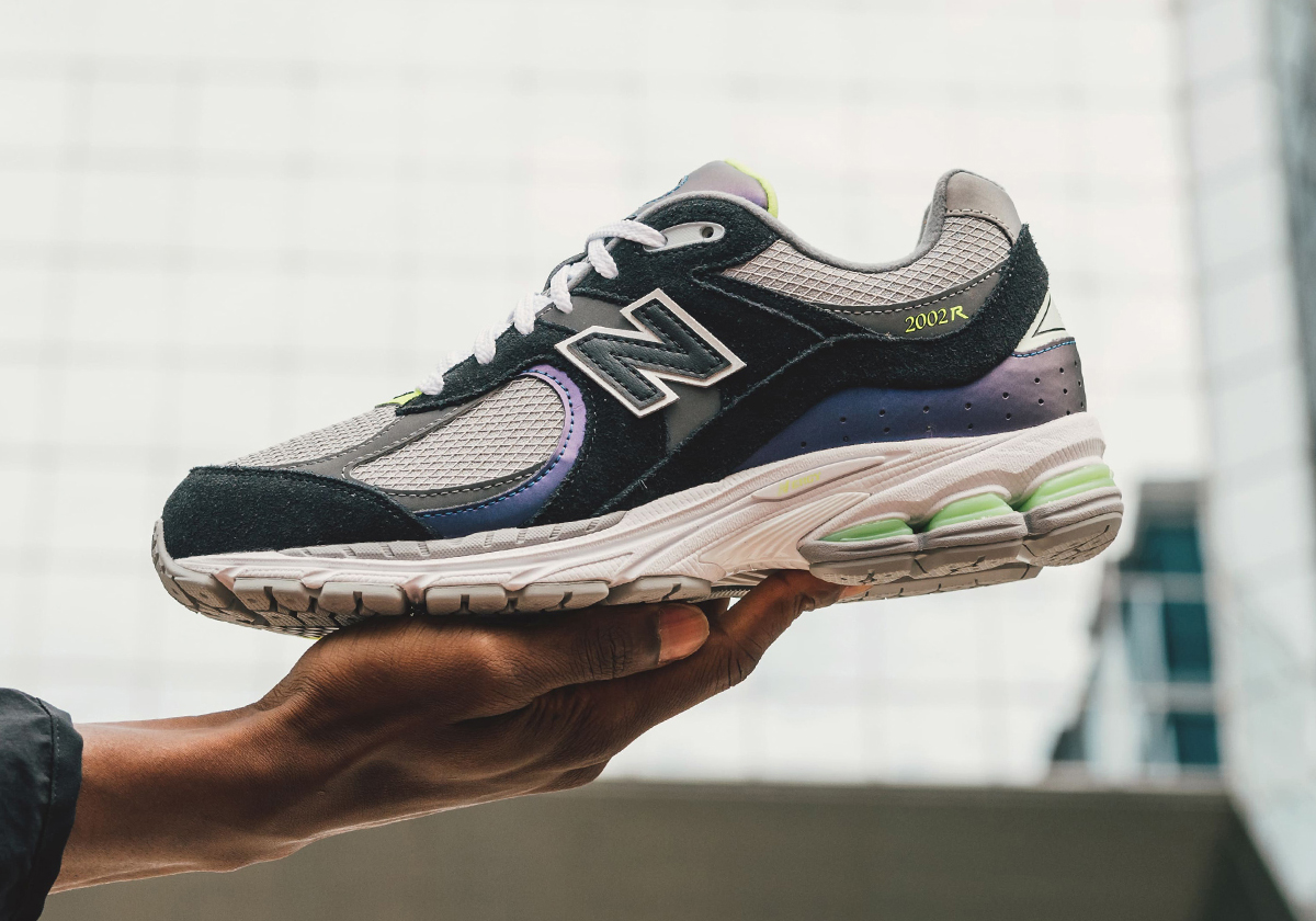 The DTLR x New Balance 2002R "Purple Noir" Glows In The Dark