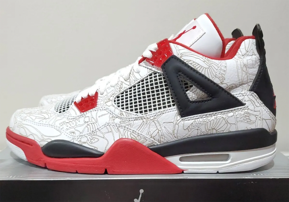 Jordan 4 Laser White 2005