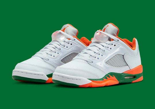 First Look At The Air Jordan 5 Low “Miami”