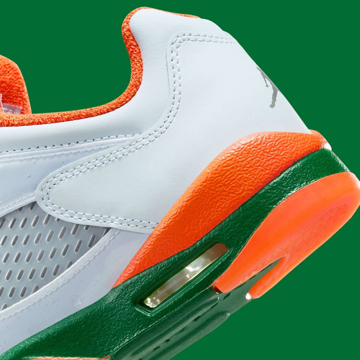 Jordan 5 Low Miami Https:::sneakernews.com:2024:05:15:air Jordan 5 Low Gs Football Grey Brilliant Orange Pine Green Fq1293 018 5