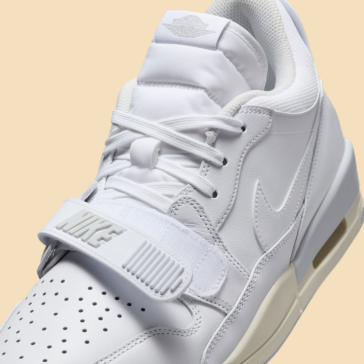 Jordan Legacy 312 Low White Coconut Milk Photon Dust Metallic Silver 3